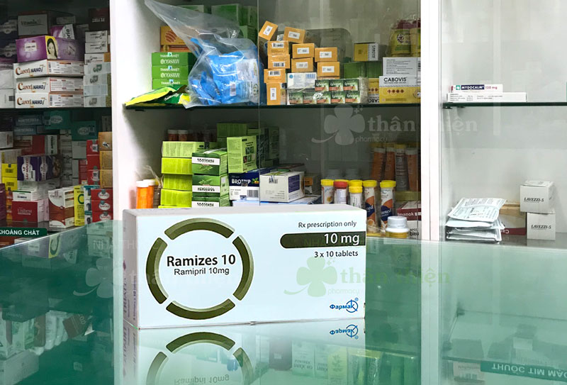 Ramizes 10mg, chỉ định điều trị tăng huyết áp, suy tim sung huyết