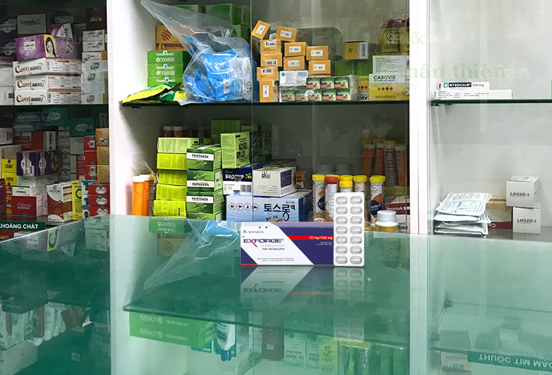 Exforge 10mg/160mg, điều trị tăng huyết áp vô căn ở người lớn