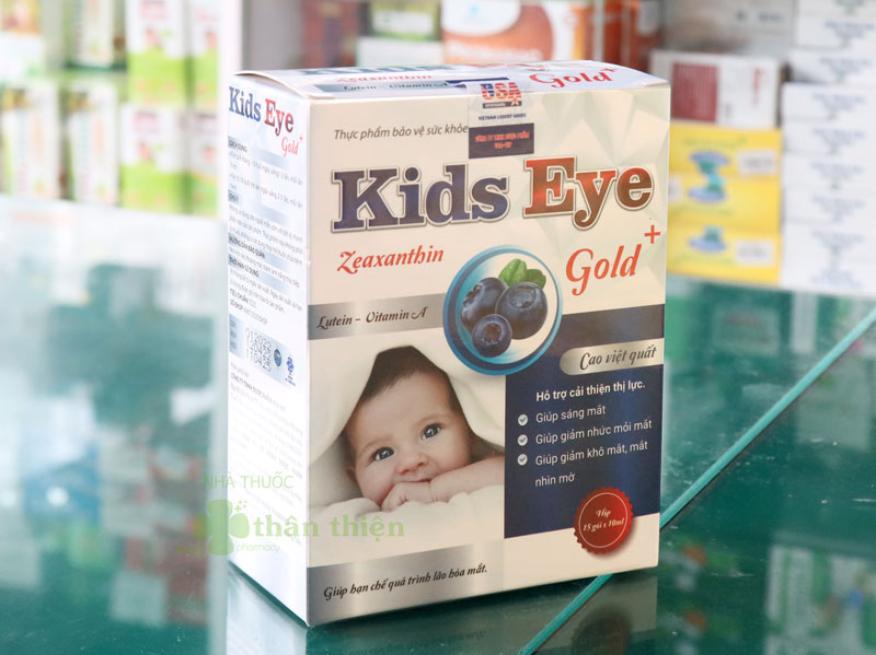 Hình ảnh sản phẩm Kids Eye Gold+ đang có bán tại Nhà Thuốc Thân Thiện