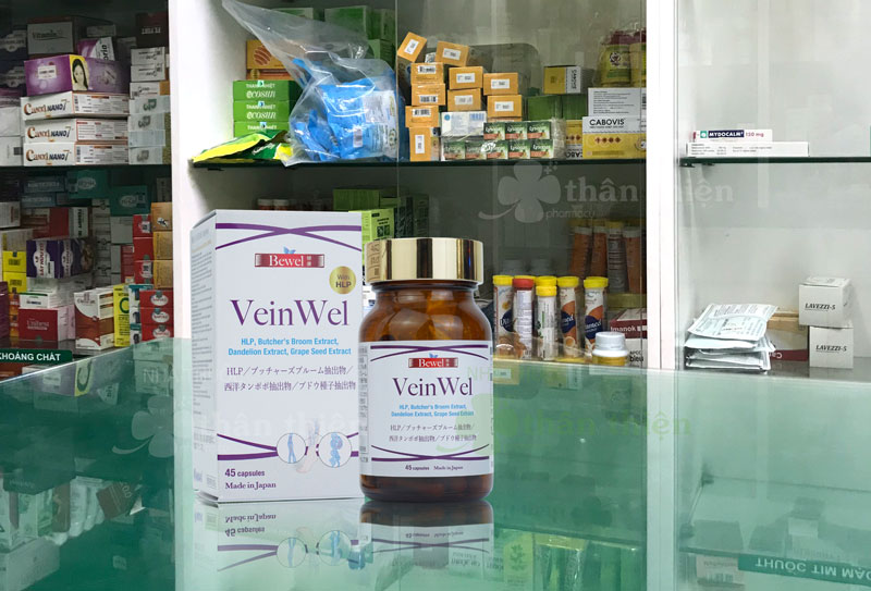 Bewel Veinwel, hỗ trợ giúp lương huyết, giảm các triệu chứng suy giãn tĩnh mạch