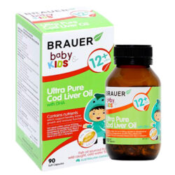 Brauer Baby & Kids Ultra Pure Cod Liver Oil With DHA