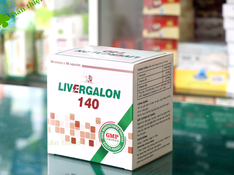 Hình ảnh sản phẩm Livergalon 140 đang có bán tại Nhà Thuốc Thân Thiện