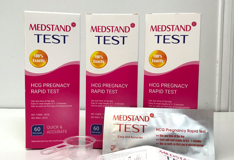 Medstand Test, giúp phát hiện có thai sớm sau giao hợp từ 6 đến 9 ngày
