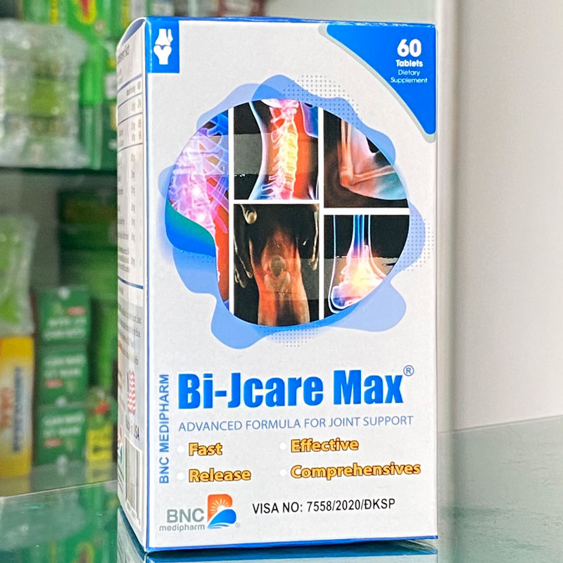 Bi-Jcare Max, hỗ trợ giảm nguy cơ thoái hóa khớp, mua ở đâu, giá sao?