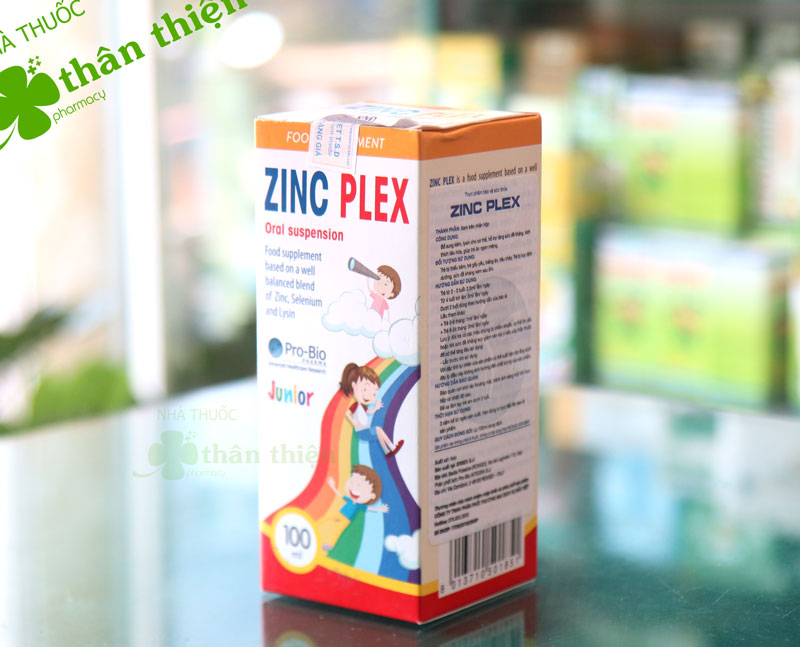 Hình ảnh Zinc Plex Junior đang có bán tại Nhà Thuốc Thân Thiện