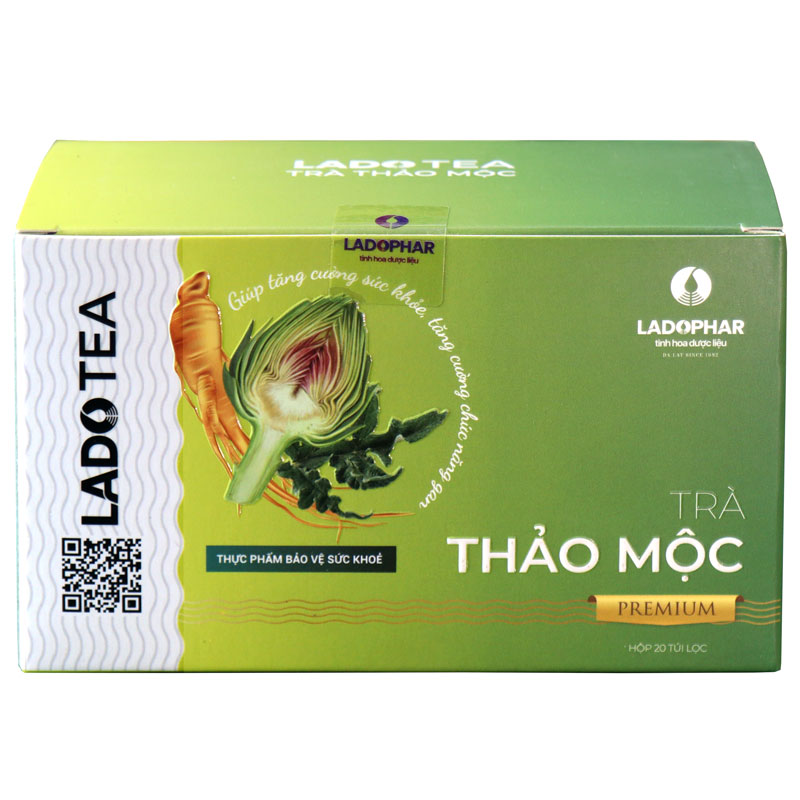 Lado Tea Trà Thảo Mộc, hỗ trợ an thần, giúp ăn ngon miệng!