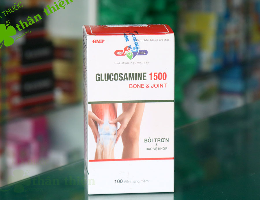 Glucosamine 1500 Bone & Joint, hỗ trợ tăng cường bổ sung dịch khớp