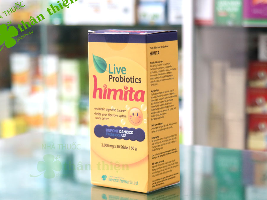 Live Probiotics Himita, Men vi sinh Hàn Quốc, hỗ trợ cân bằng hệ vi sinh đường ruột