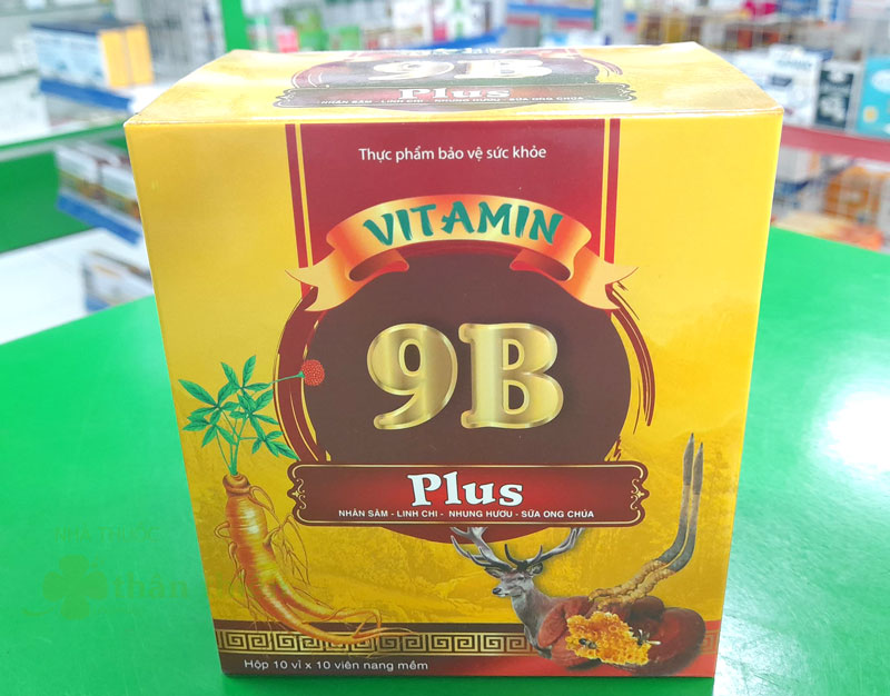 Vitamin 9B Plus, hỗ trợ tăng cường sức khoẻ, tăng cường sức đề kháng