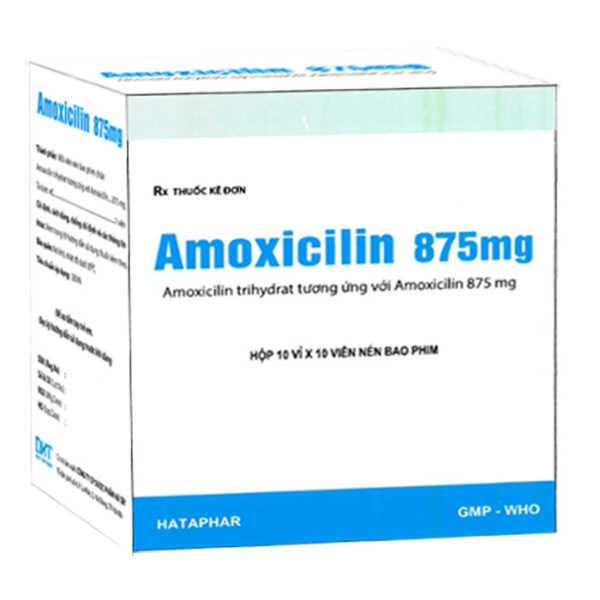 Thuốc Amoxicillin 875mg: Công Dụng, Liều Dùng, Và Tác Dụng Phụ Cần Biết