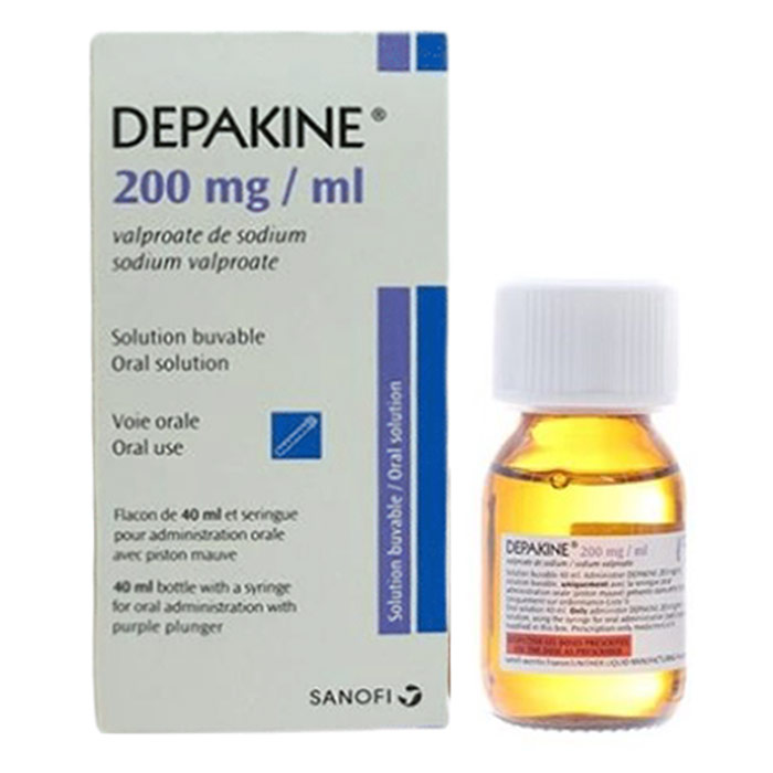 Depakine 200mg/ml điều trị các thể động kinh khác nhau ở người lớn và trẻ em
