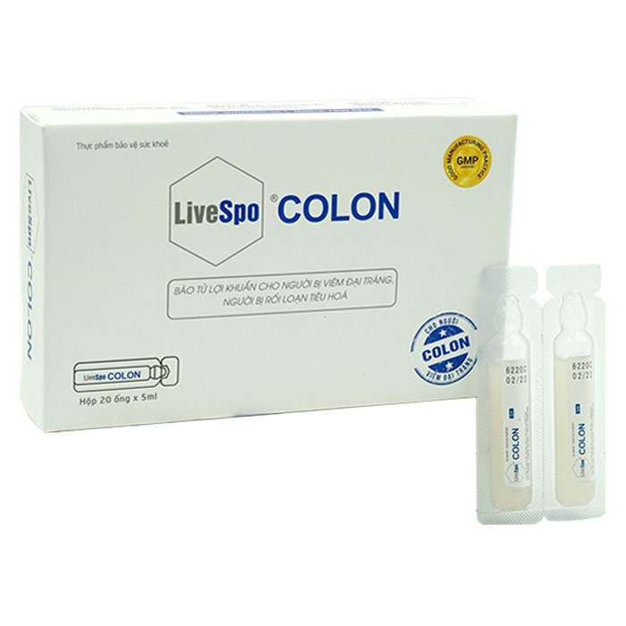 LiveSpo® CoLon hỗ trợ bổ sung bào tử lợi khuẩn