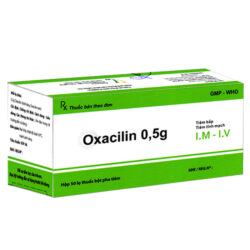 Oxacilin 0,5g