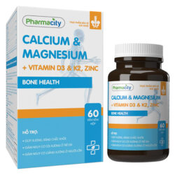 Calcium & magnesium + vitamin d3-& k2, zinc bone health