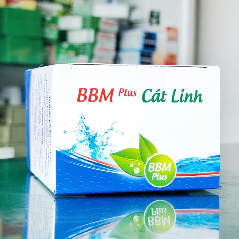 Muối súc miệng họng BBM Plus Cát Linh, Giảm hôi miệng, viêm họng!