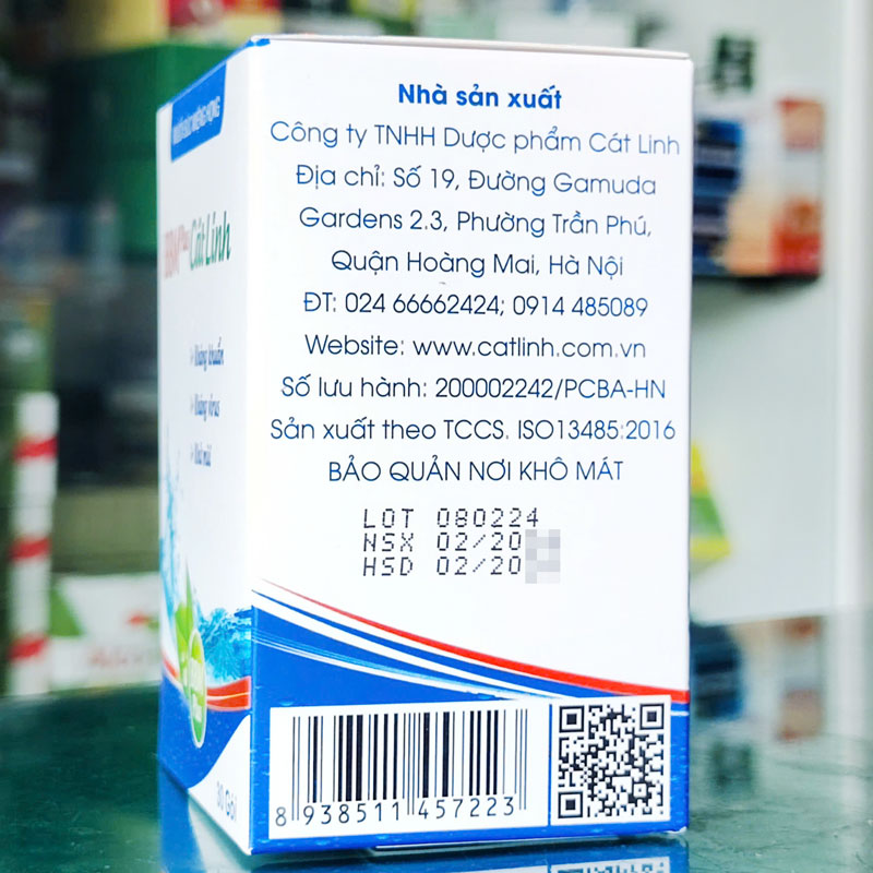 Muối súc miệng họng BBM Plus Cát Linh, Giảm hôi miệng, viêm họng!
