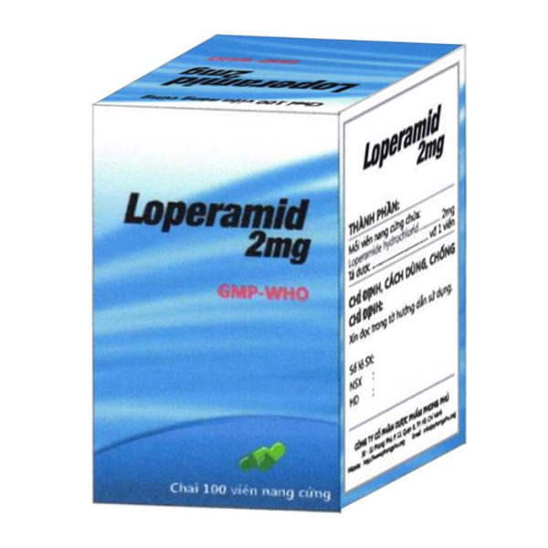 Loperamid 2mg điều trị tình trạng mất nước và điện giải