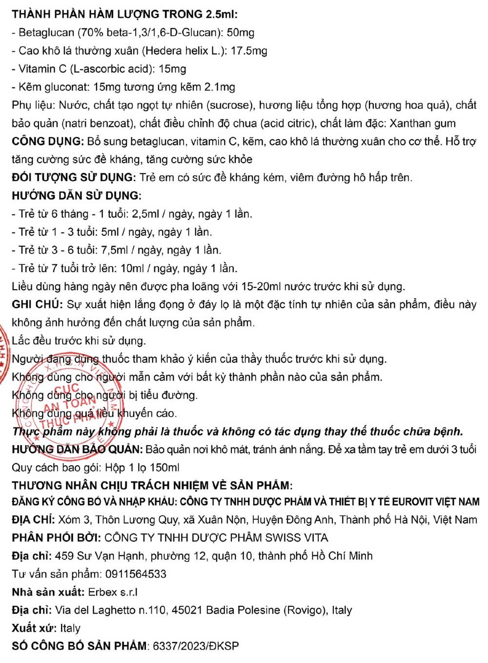 Công bố sản phẩm
