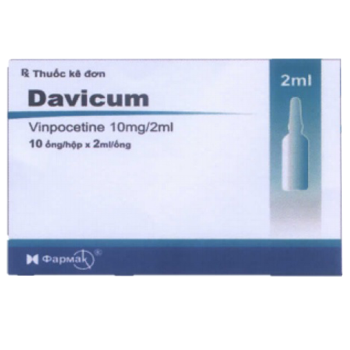 DAVICUM điều trị các bệnh thần kinh, khoa tai, khoa mắt
