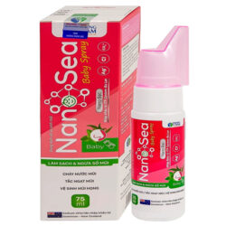 Dung dịch xịt vệ sinh mũi NanoSea Baby Spray