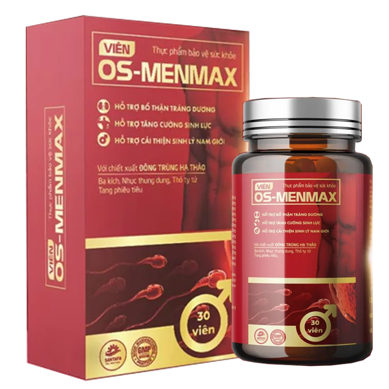 OS – MENMAX hỗ trợ cải thiện sinh lý nam giới