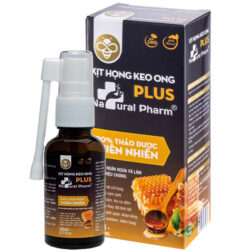 Xịt họng Keo ong Plus Natural Pharm