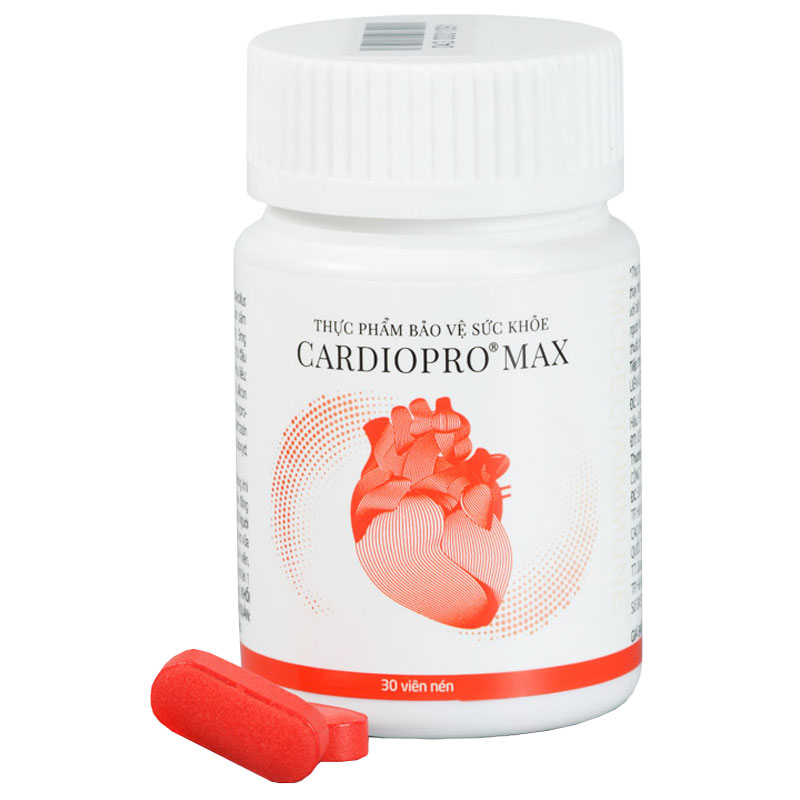 Cardiopro Max, Hỗ trợ giảm mỡ máu, giảm nguy cơ xơ vữa động mạch