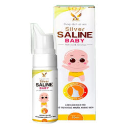 Dung dịch xịt mũi Silver Saline Baby