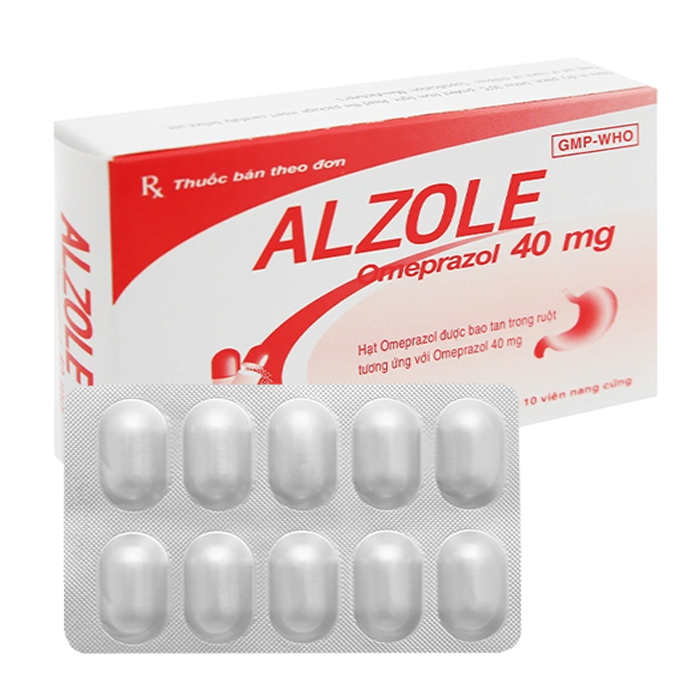 Alzole, Điều Trị Viêm Thực Quản, Loét Dạ Dày-Tá Tràng